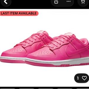 Nike 7.5 Hybrid Pink Sneakers